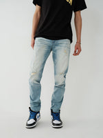 True Religion Skinny Blue Mid Rise Jeans