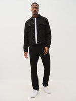 TRUE RELIGION Men Black SN Slim Fit Jeans