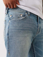 TRUE RELIGION Men Light Blue Geno SN Slim Fit Jeans