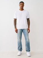 TRUE RELIGION Men Light Blue Geno SN Slim Fit Jeans