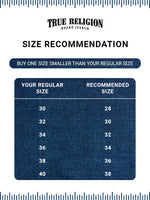 True Religion Men Solid Regular Fit Jeans