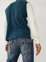 True Religion Men Super T Geno Slim Fit Medium Wash Jeans