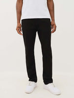 True Religion Men Black Skinny Fit Solid Jeans