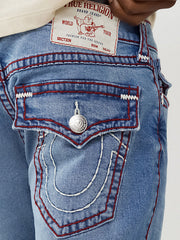 True Religion Men Super T Rocco Skinny Fit Light Wash Jeans