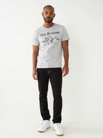 True Religion Men Black Slim Fit Solid Jeans