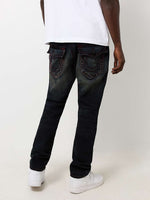 True Religion Men Blue Super T Rocco Jeans