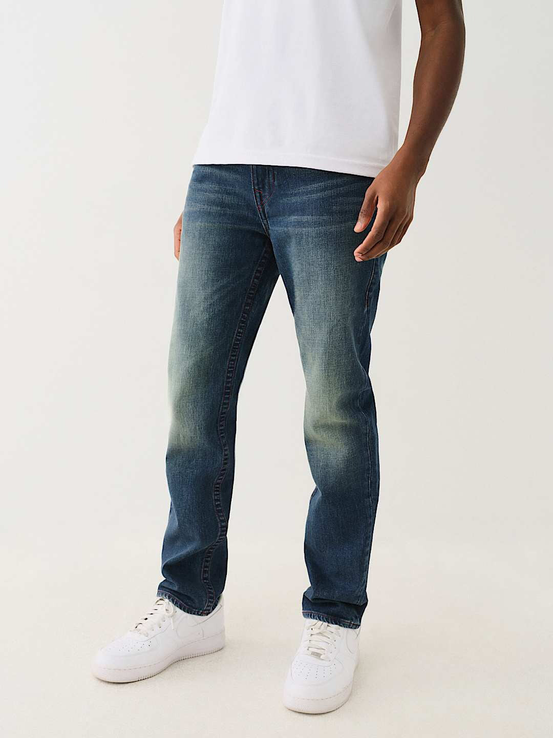 True Religion Men Blue SN Rocco Jeans
