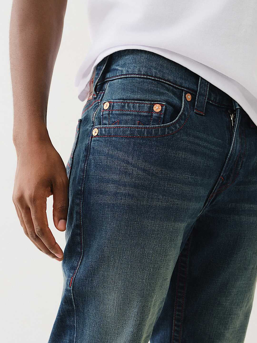 True Religion Men Blue SN Rocco Jeans