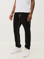 True Religion Men Black Slim Fit Solid Jeans
