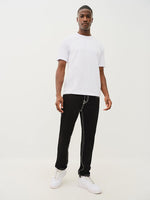 True Religion Men Black Slim Fit Solid Jeans