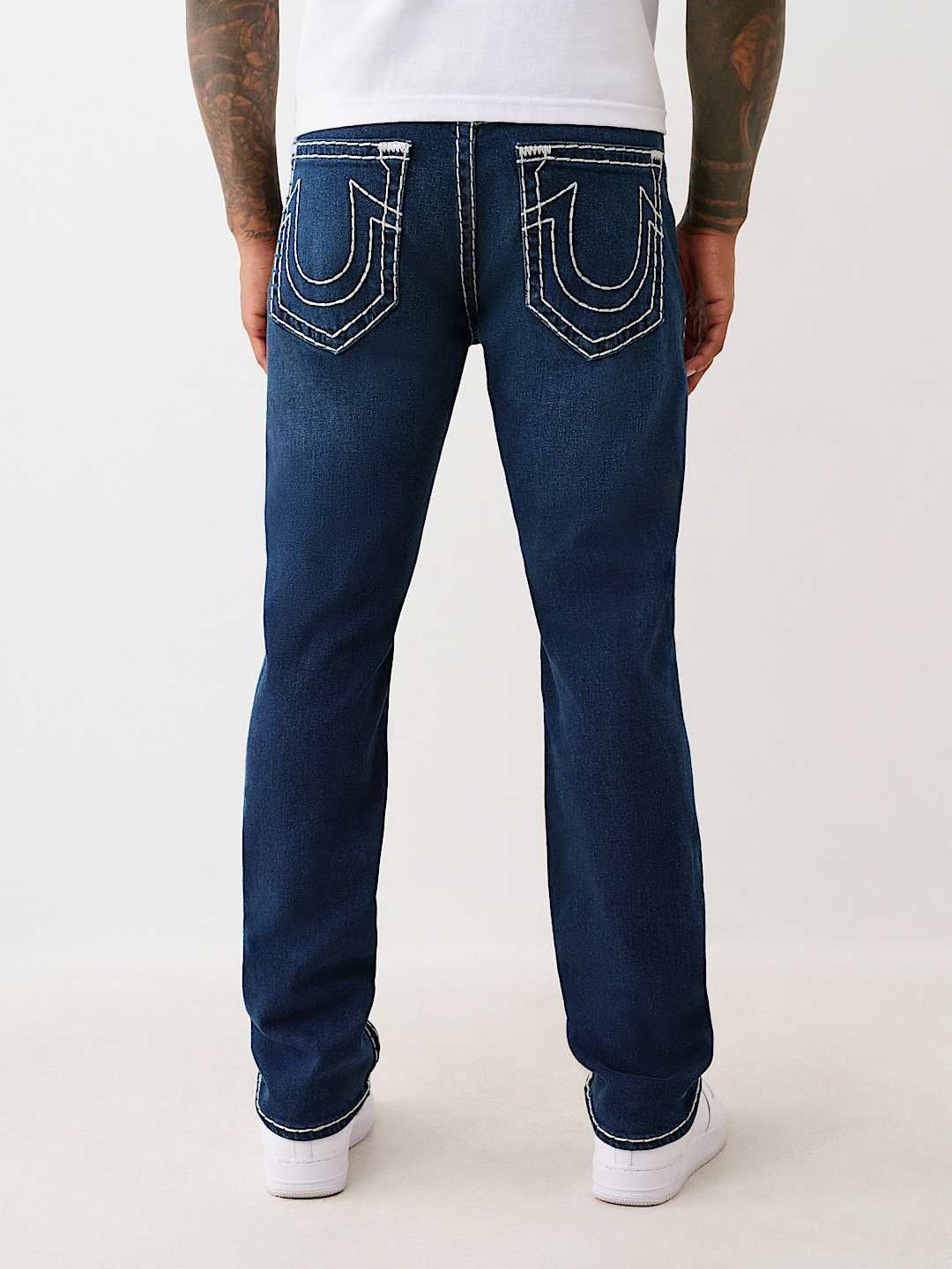 Men super t rocco slim fit dark wash jeans