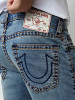 True Religion Men Blue Super T Rocco Jeans