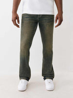 True Religion Men Brown SN Ricky Jeans