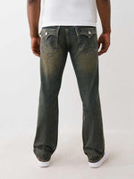 True Religion Men Brown SN Ricky Jeans