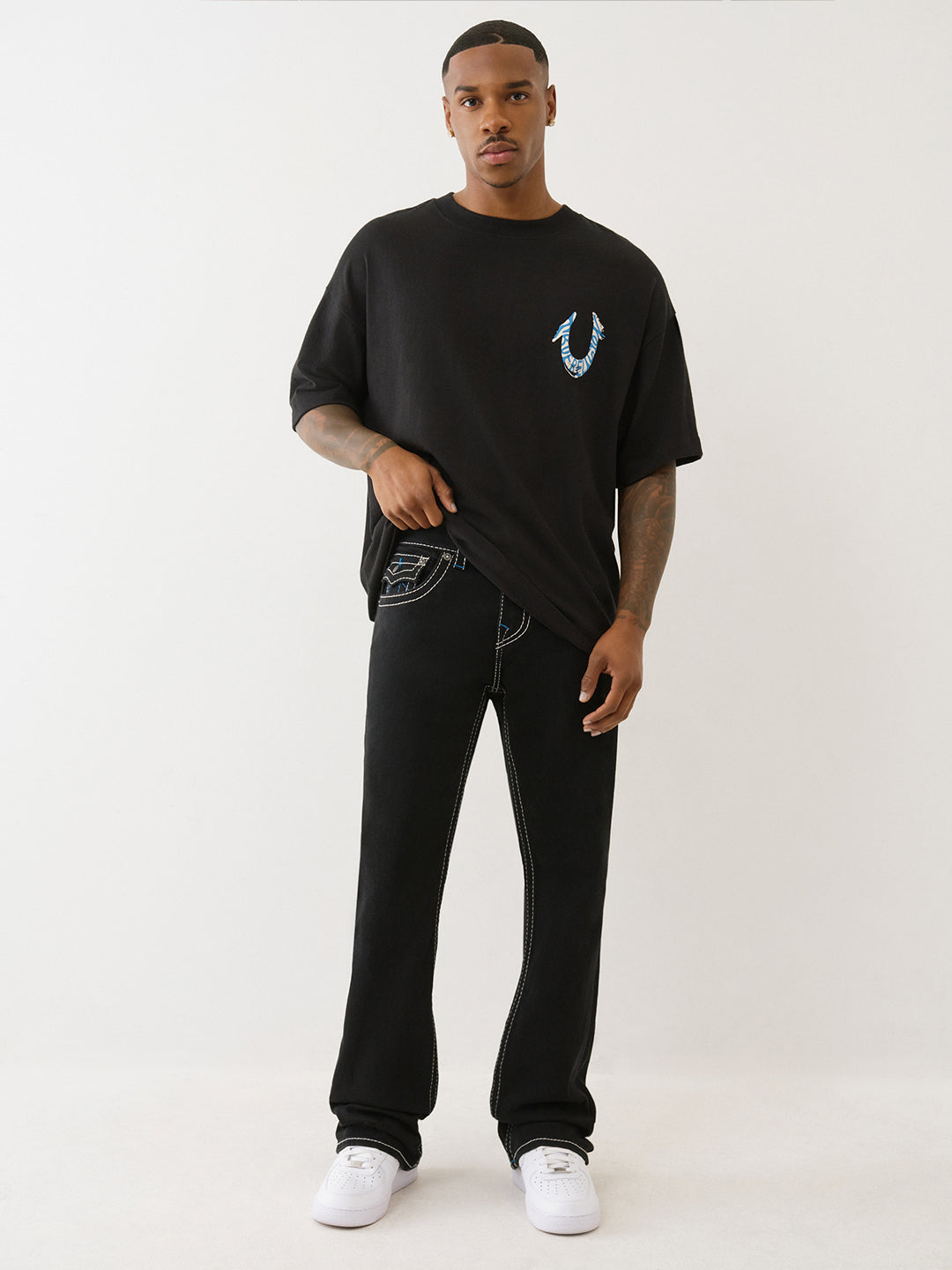 Men big t billy bootcut fit mid rise jeans