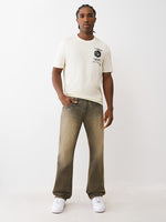 TRUE RELIGION Men RICKY Big T Grey Jeans