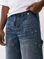 TRUE RELIGION Men VINNY SN Light Blue Jeans