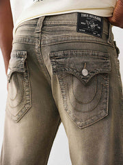 TRUE RELIGION Men RICKY Big T Grey Jeans