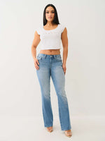 True Religion Women White Solid Scoop Neck Top