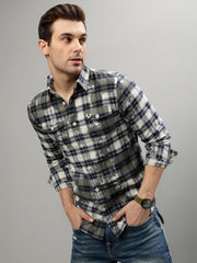 True Religion Multi Fashion Checked Regular fit Shirt