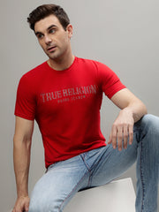 True Religion Red Fashion Regular fit Tshirt