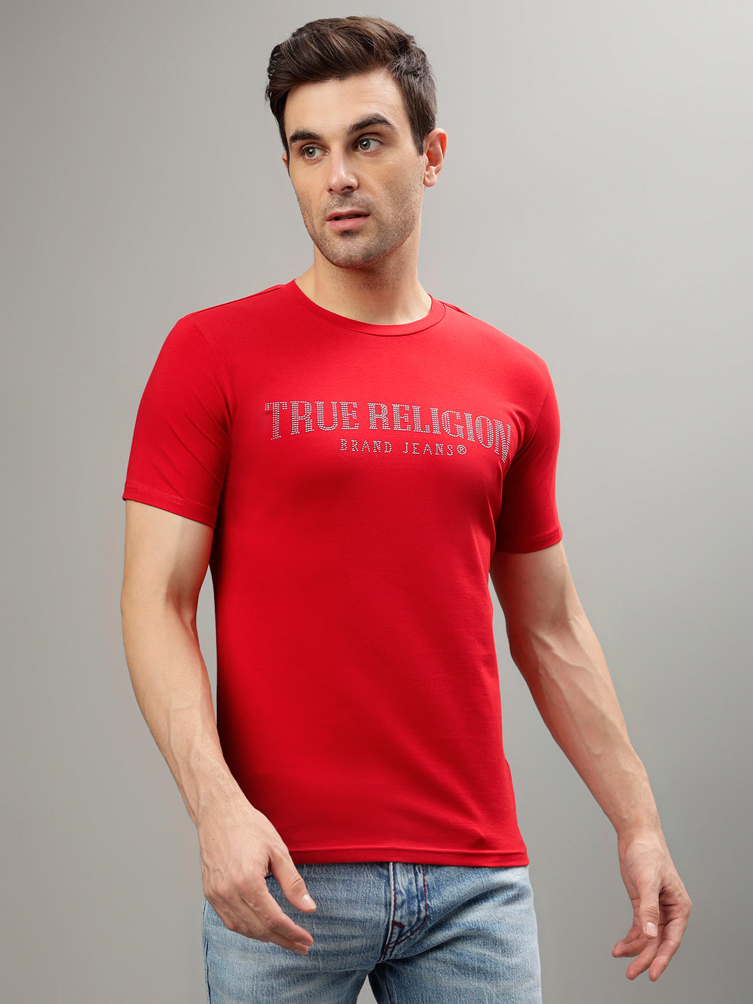Red fashion regular fit tshirt