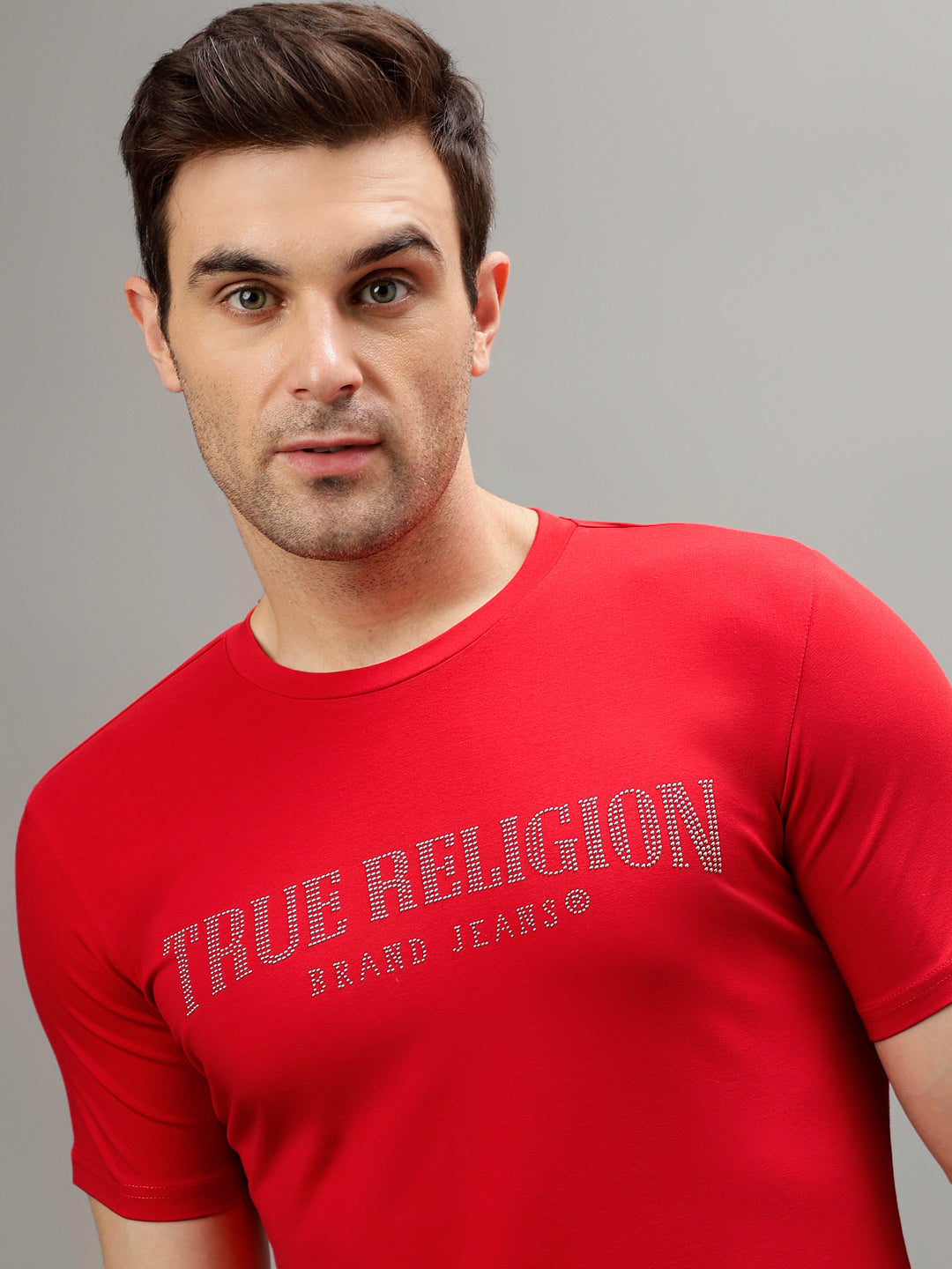 Red fashion regular fit tshirt