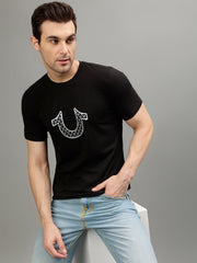 True Religion Black Fashion Regular fit Tshirt