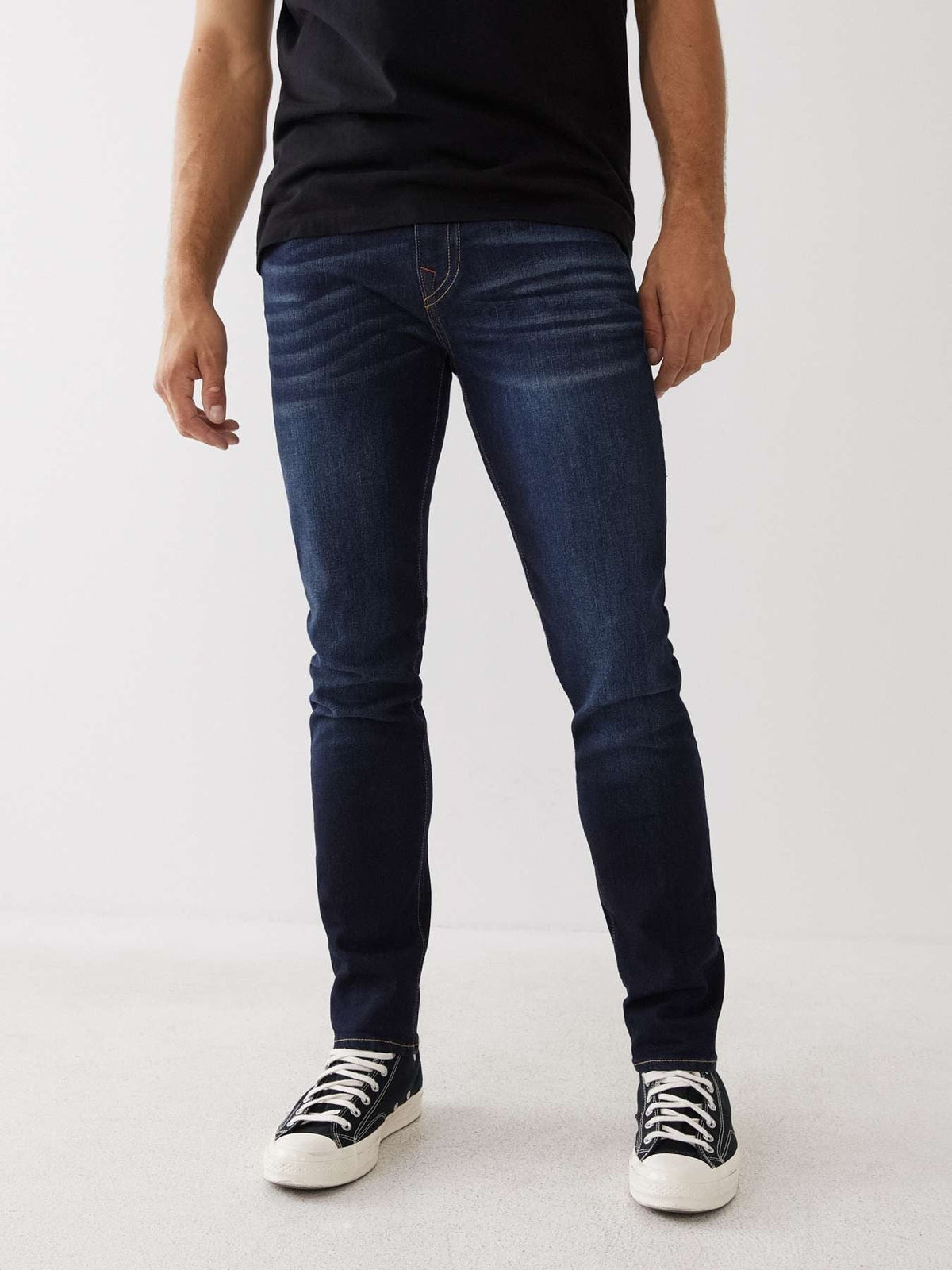 True Religion Men SN Rocco Slim Fit Dark Wash Jeans