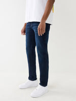 True Religion SN Rocco Skinny Fit Blue Mid-Rise Solid Jeans
