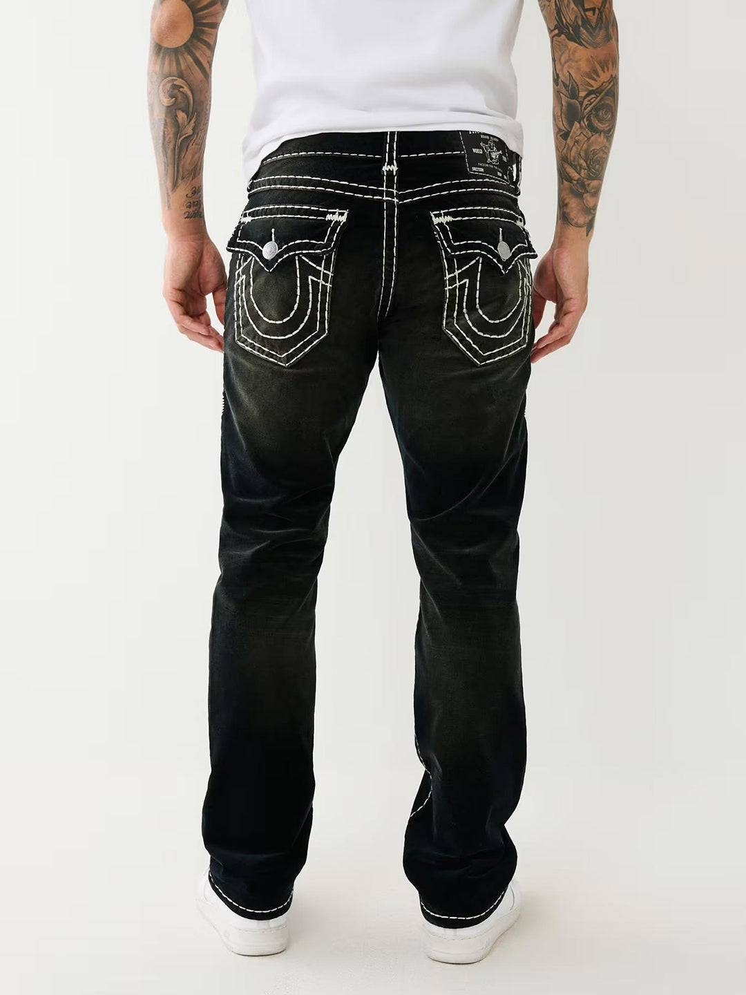 Men super t ricky straight fit mid rise jeans