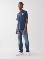 True Religion Men SN Ricky Straight Fit Medium Wash Jeans