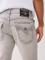 True Religion Men Super T Rocco Slim Fit Mid Rise Jeans