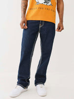 True Religion Super T Billy Bootcut Fit Blue Mid-Rise Washed Jeans
