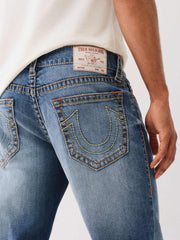 True Religion Men Big T Billy Bootcut Fit Dark Wash Jeans