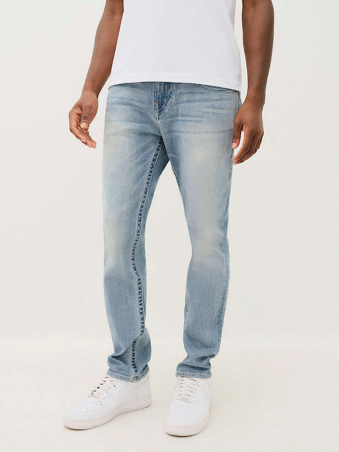 True Religion Men SN Rocco Slim Fit Medium Wash Jeans