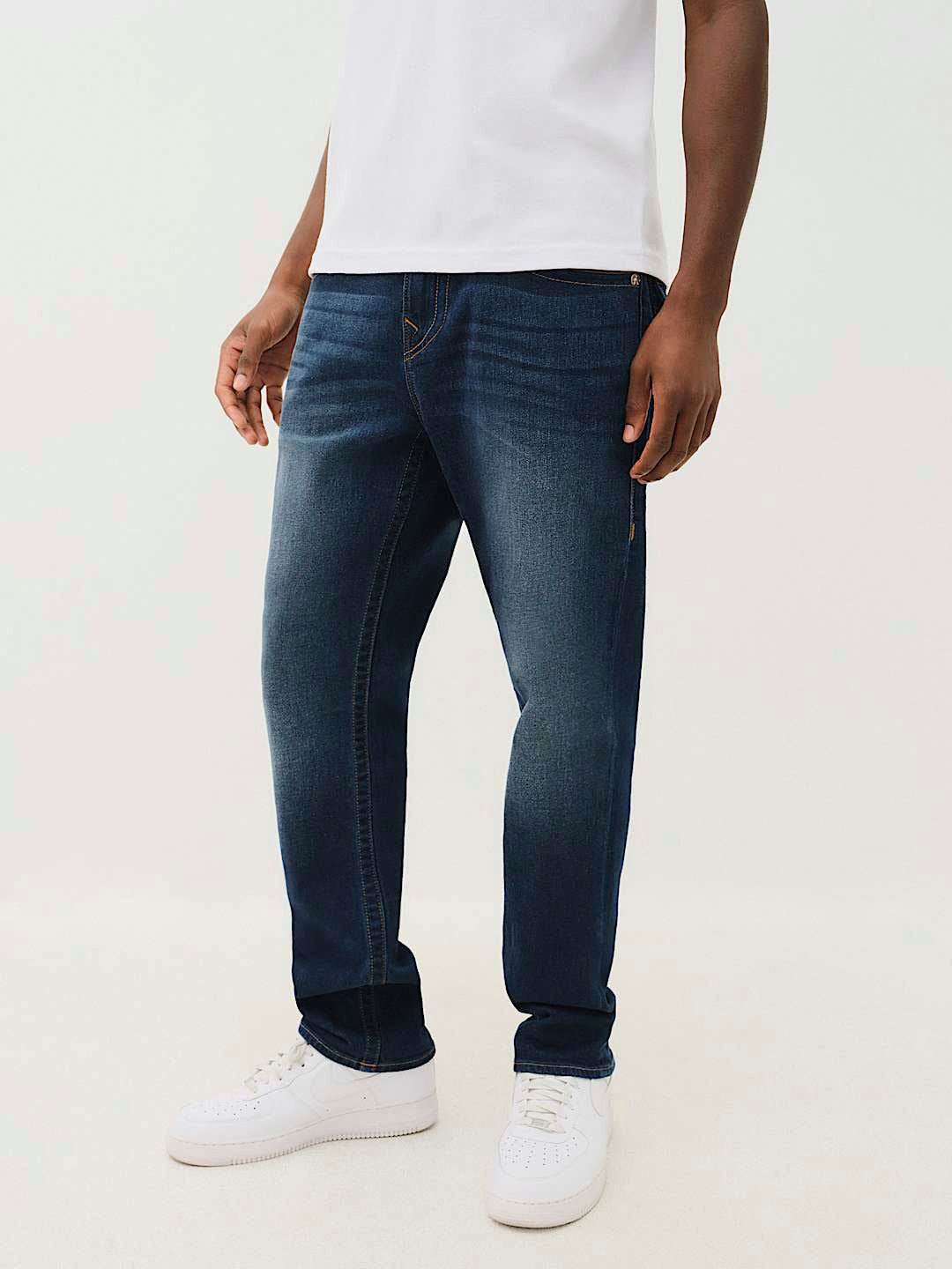Men sn geno skinny fit dark wash jeans