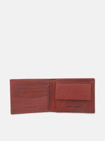 True Religion Men Red Textured Bi-Fold Wallet