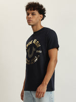 True Religion Men Printed Round Neck Short Sleeves Tshirt
