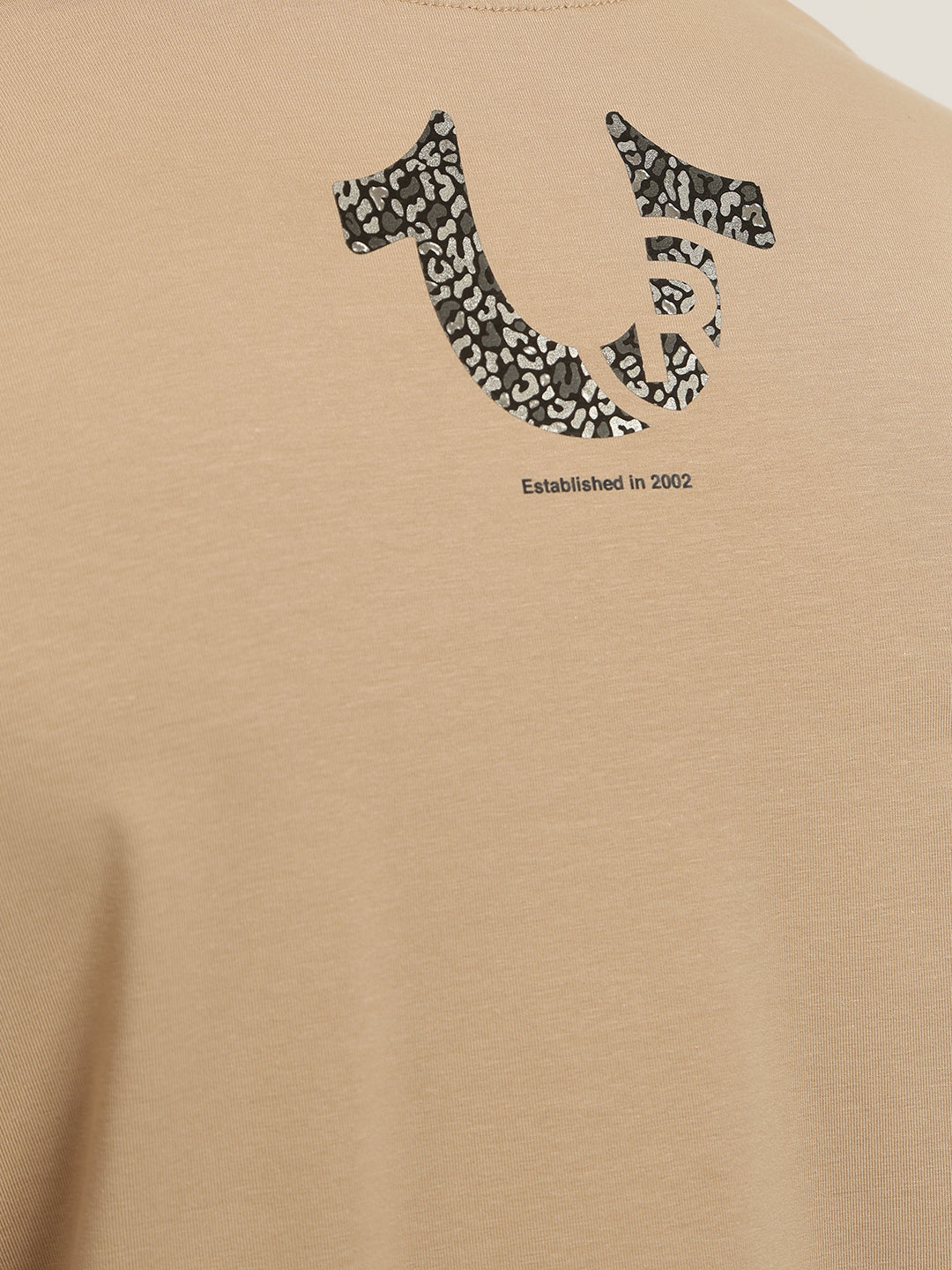 True Religion Men Printed Round Neck Short Sleeves Tshirt