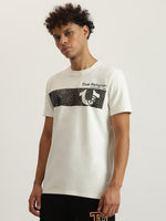True Religion Men Printed Round Neck Short Sleeves Tshirt