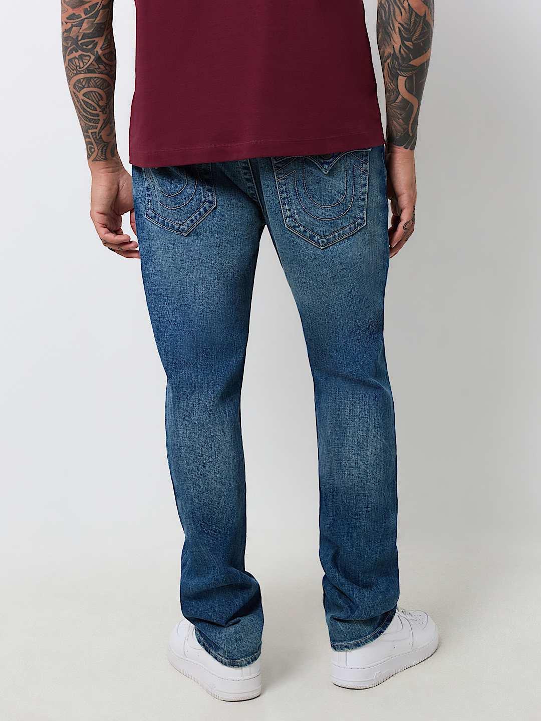 True Religion Men SN Geno Skinny Fit Medium Wash Jeans