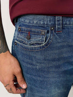 True Religion Men SN Geno Skinny Fit Medium Wash Jeans