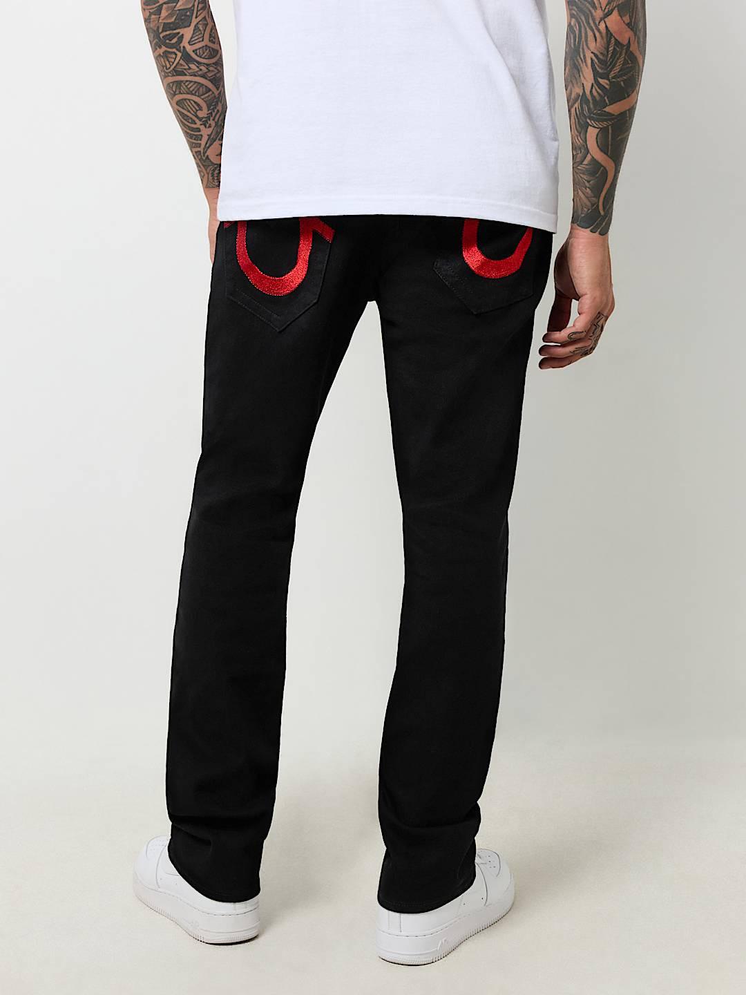 Men sn ricky straight fit mid rise jeans