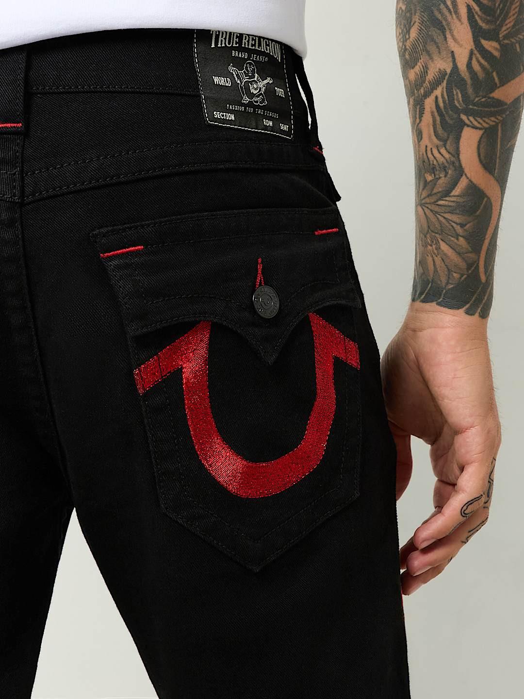 Men sn ricky straight fit mid rise jeans