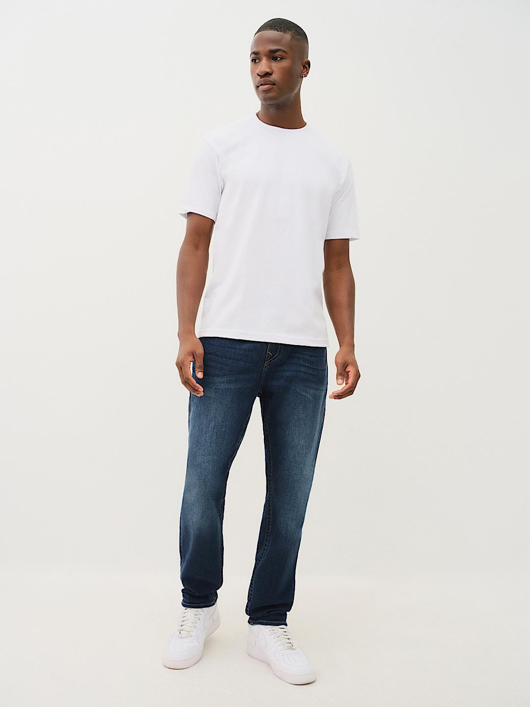 True Religion Men SN Rocco Slim Fit Dark Wash Jeans