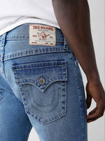True Religion Men BIG T Geno Skinny Fit Medium Wash Jeans
