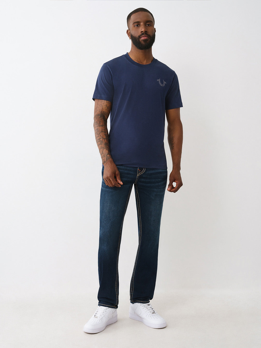 Men geno big t navy blue jeans