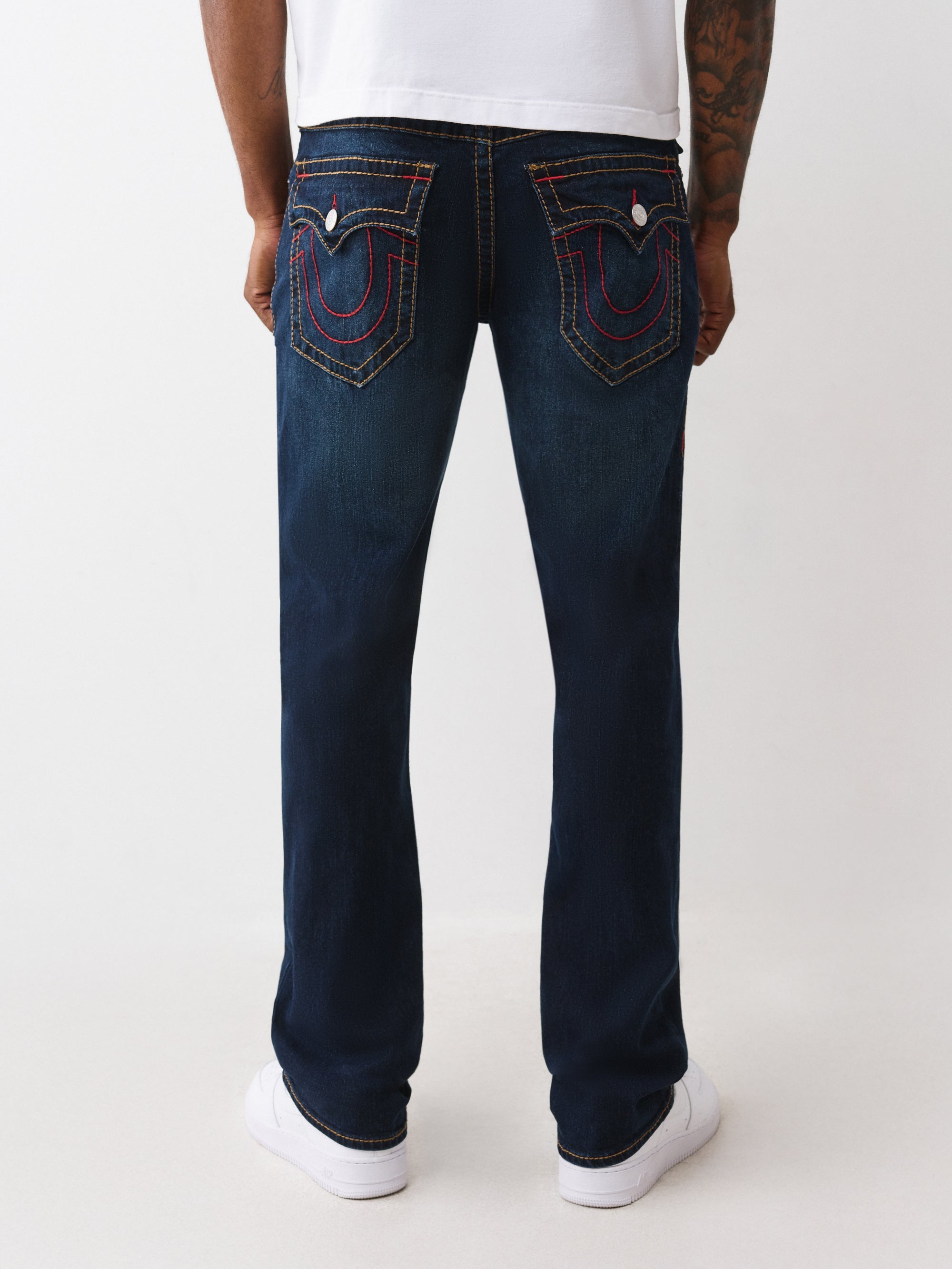 Men ricky big t navy blue jeans