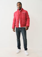 True Religion Men SUPER T Rocco Slim Fit Dark Wash Jeans